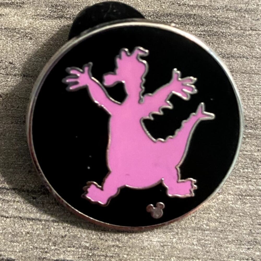 Disney World Park - 2010 Hidden Mickey - Figment's Silhouette Trading Pin Epcot